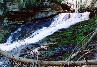 Dean's Ravine Falls